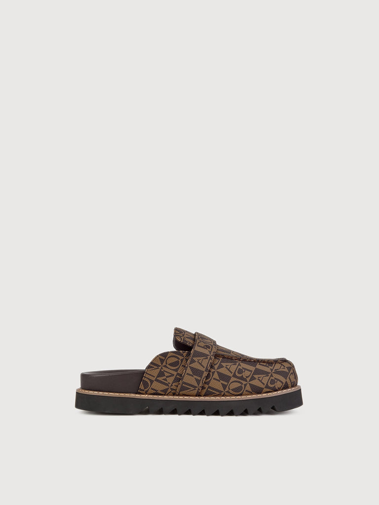Ada Monogram Mules - BONIA
