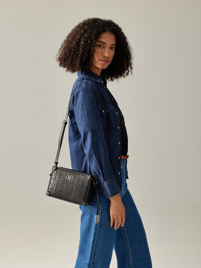 Alessia Monogram Crossbody Bag - BONIA