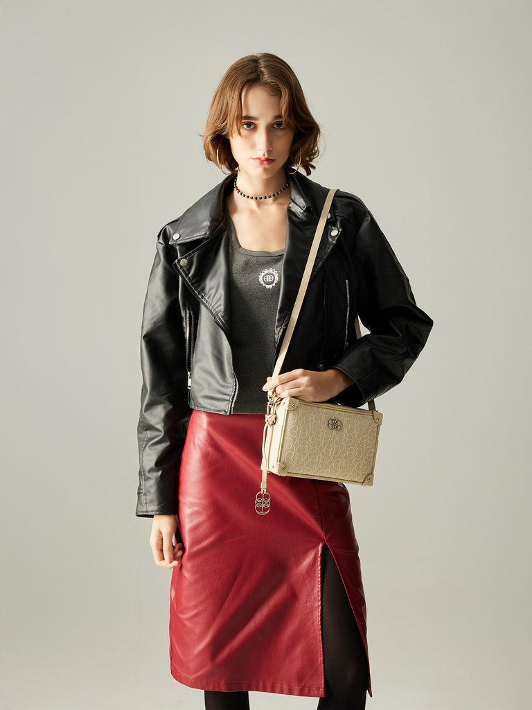 Alessia Monogram Crossbody Bag - BONIA