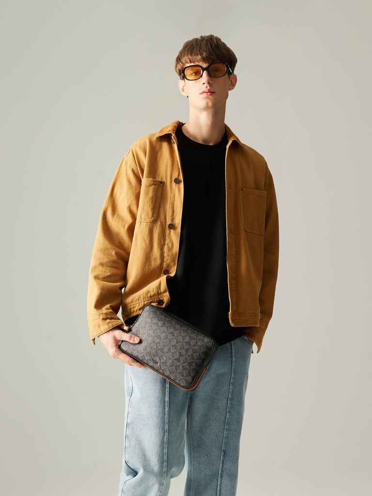 Alvaro Monogram Clutch - BONIA