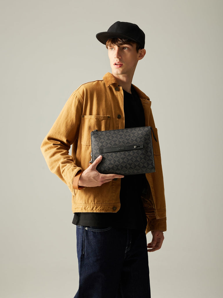 Alvaro Monogram Small Crossbody Bag - BONIA