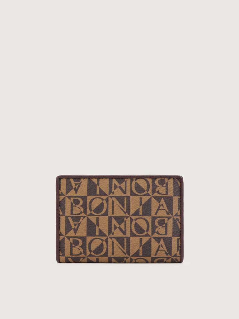 Aurelia Monogram Bifold Wallet with Card Holder - BONIA