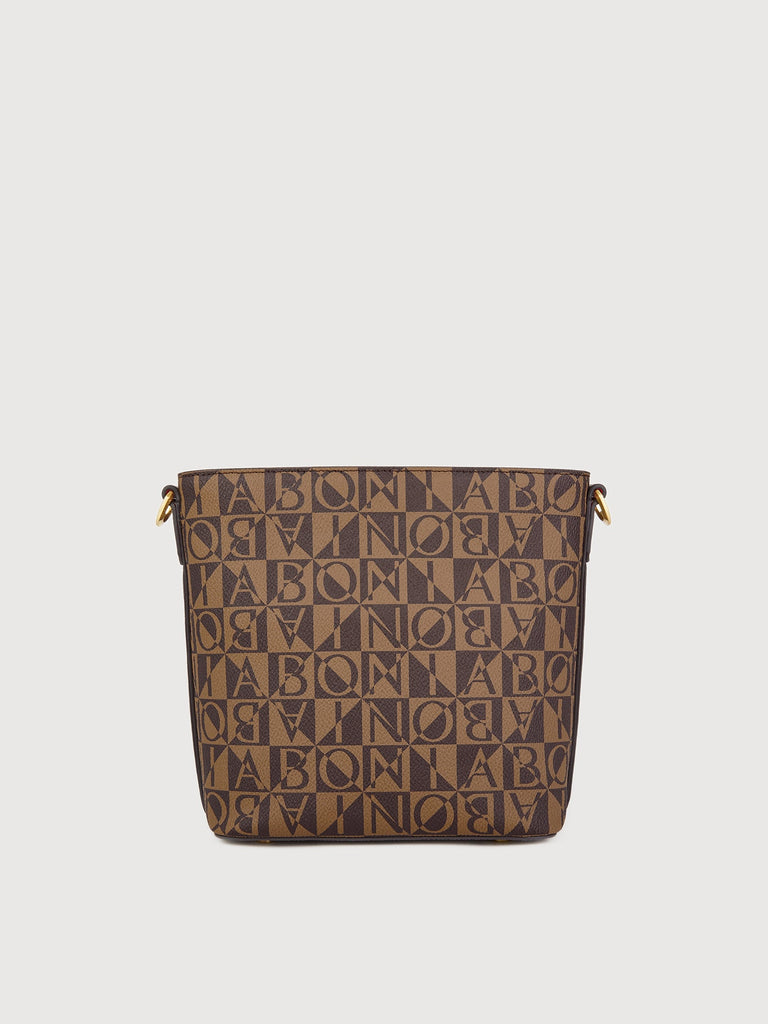 Aurelia Monogram Satchel Bag - BONIA