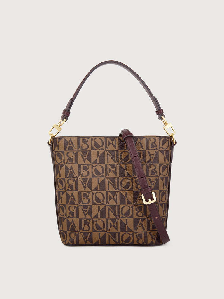 Aurelia Monogram Satchel Bag - BONIA