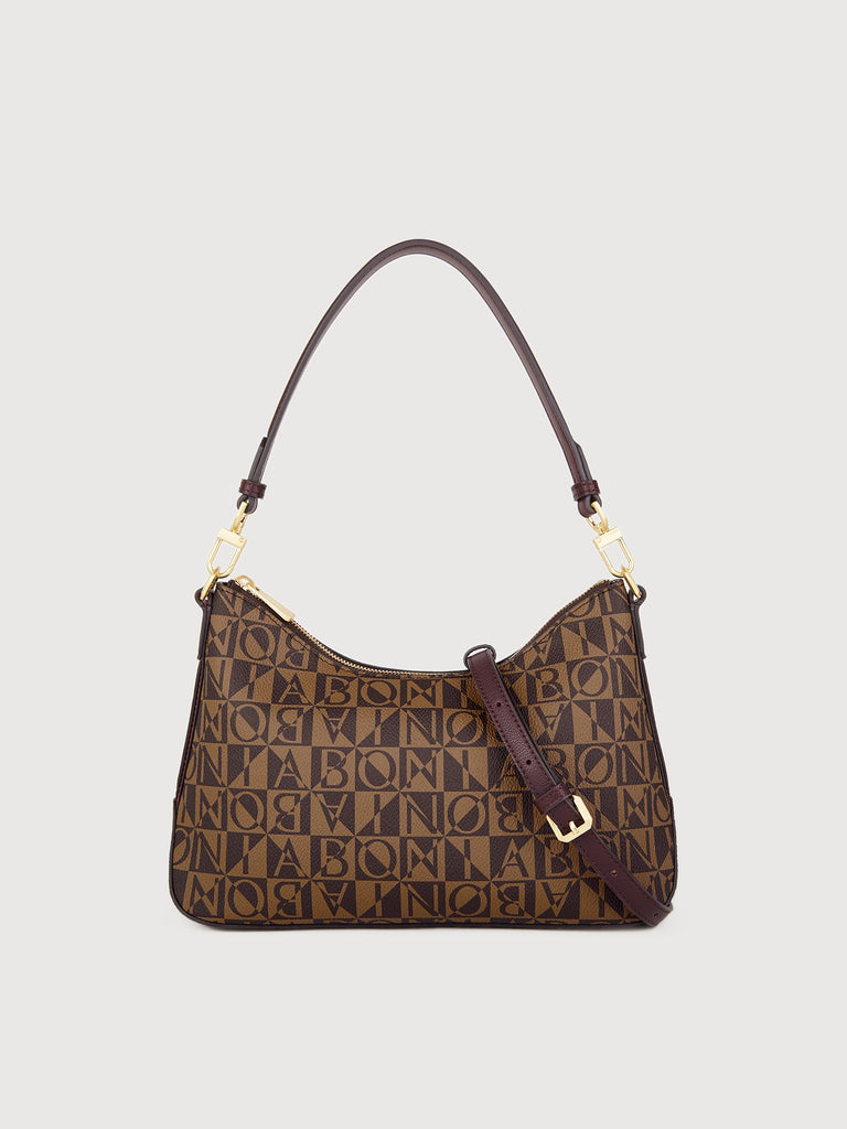 Aurelia Monogram Shoulder Bag - BONIA