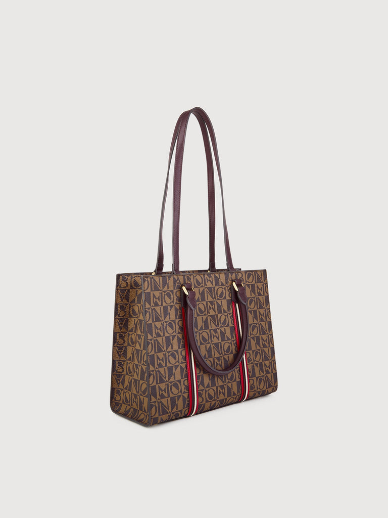 Aurelia Monogram Tote Bag - BONIA