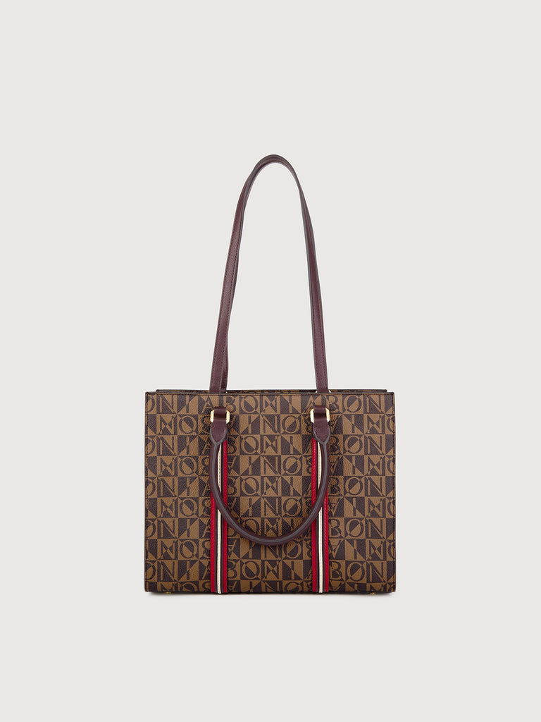Aurelia Monogram Tote Bag - BONIA