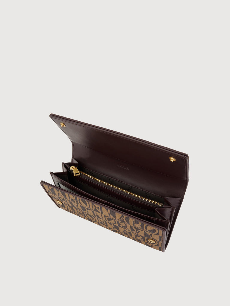Aurelia Monogram Trifold Wallet - BONIA