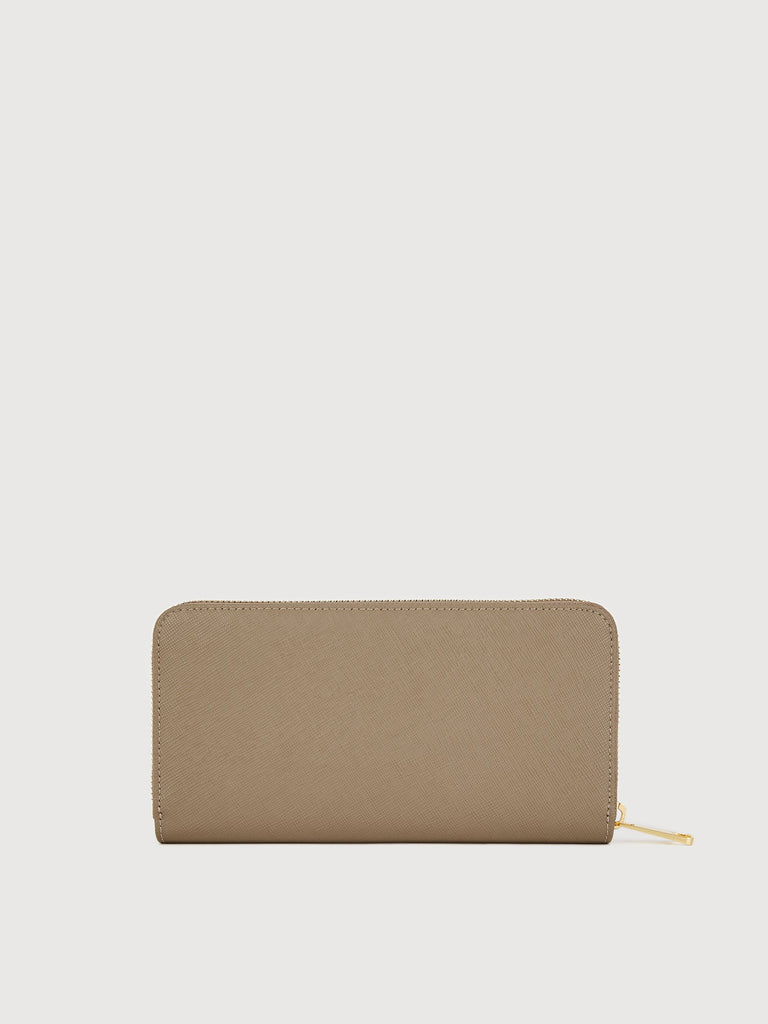 Blanche Zipper Long Wallet - BONIA