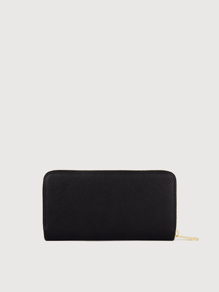 Blanche Zipper Long Wallet - BONIA