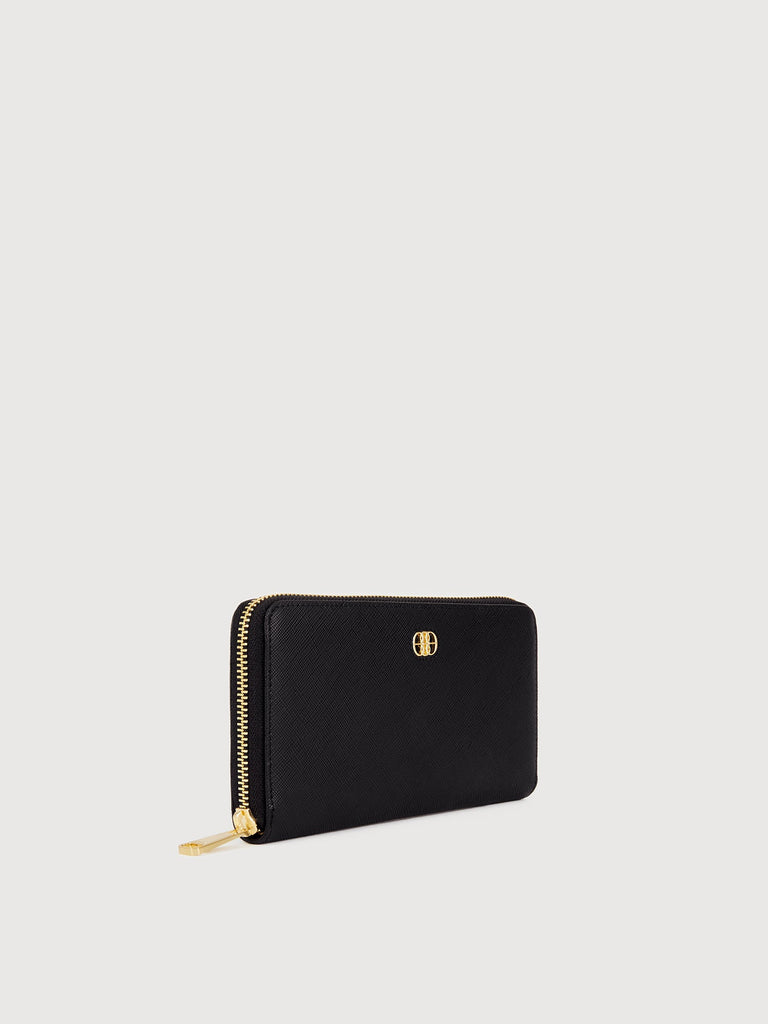 Blanche Zipper Long Wallet - BONIA