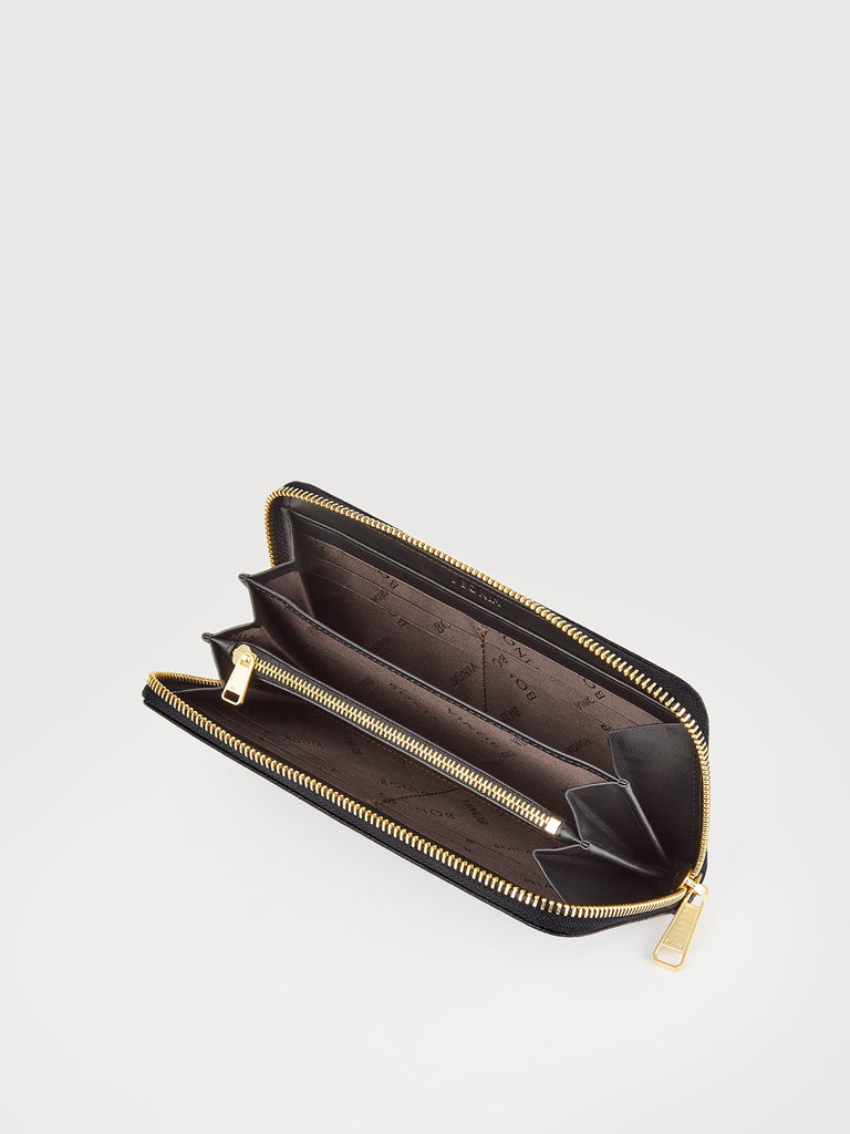 Blanche Zipper Long Wallet - BONIA