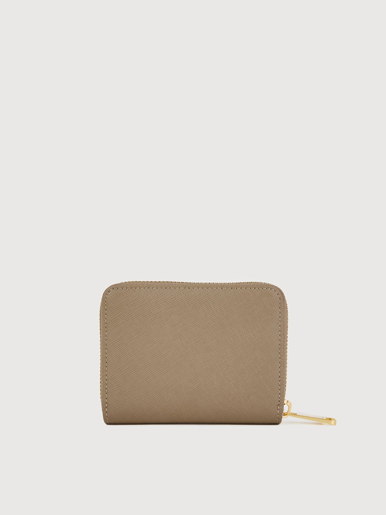 Blanche Zipper Short Wallet - BONIA
