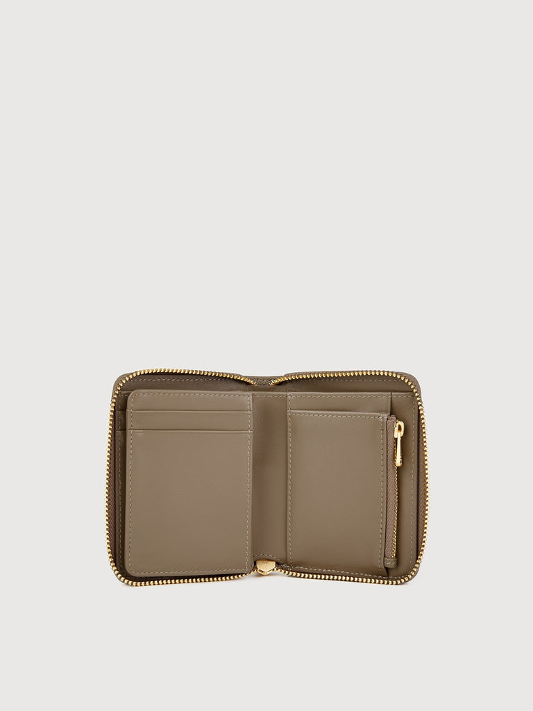Blanche Zipper Short Wallet - BONIA