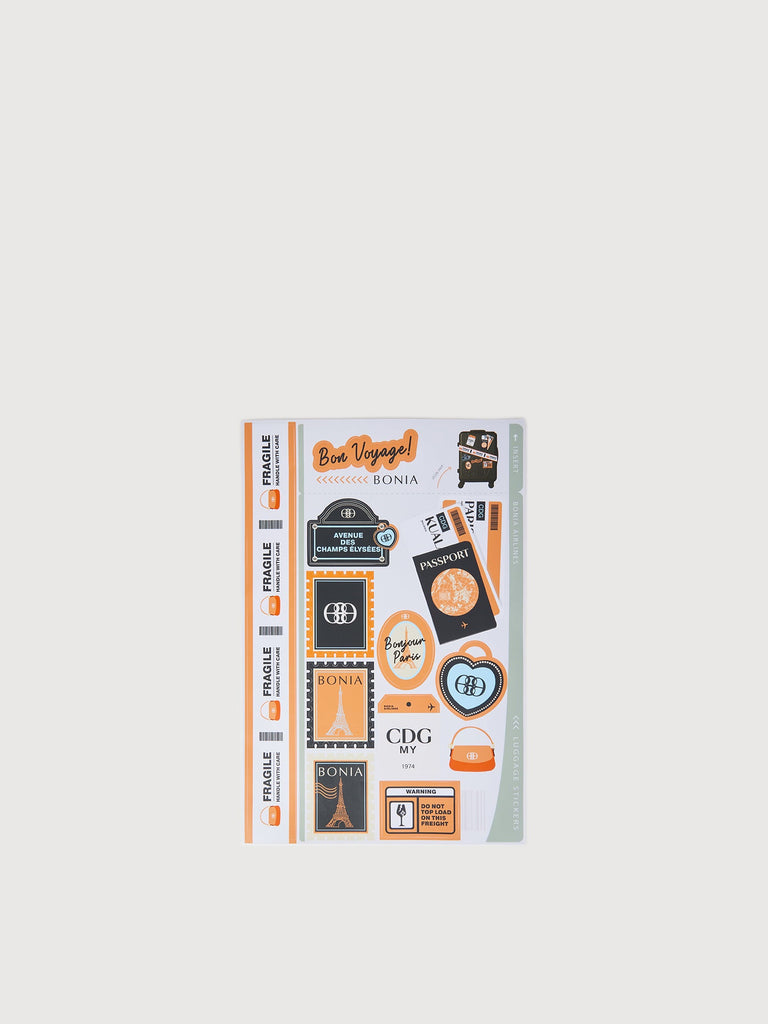 Bonia Cabin Luggage Sticker - BONIA