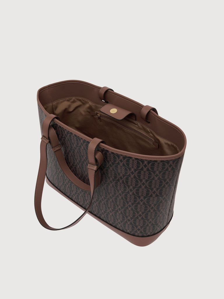 Carmine Monogram Tote Bag - BONIA
