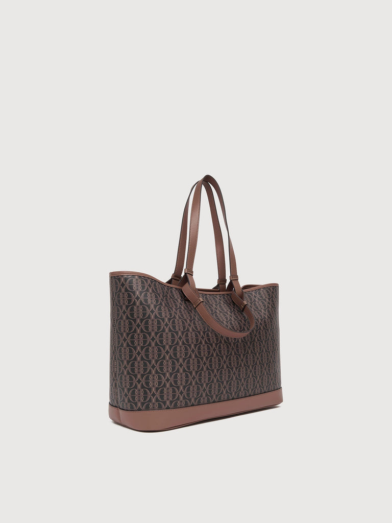 Carmine Monogram Tote Bag - BONIA