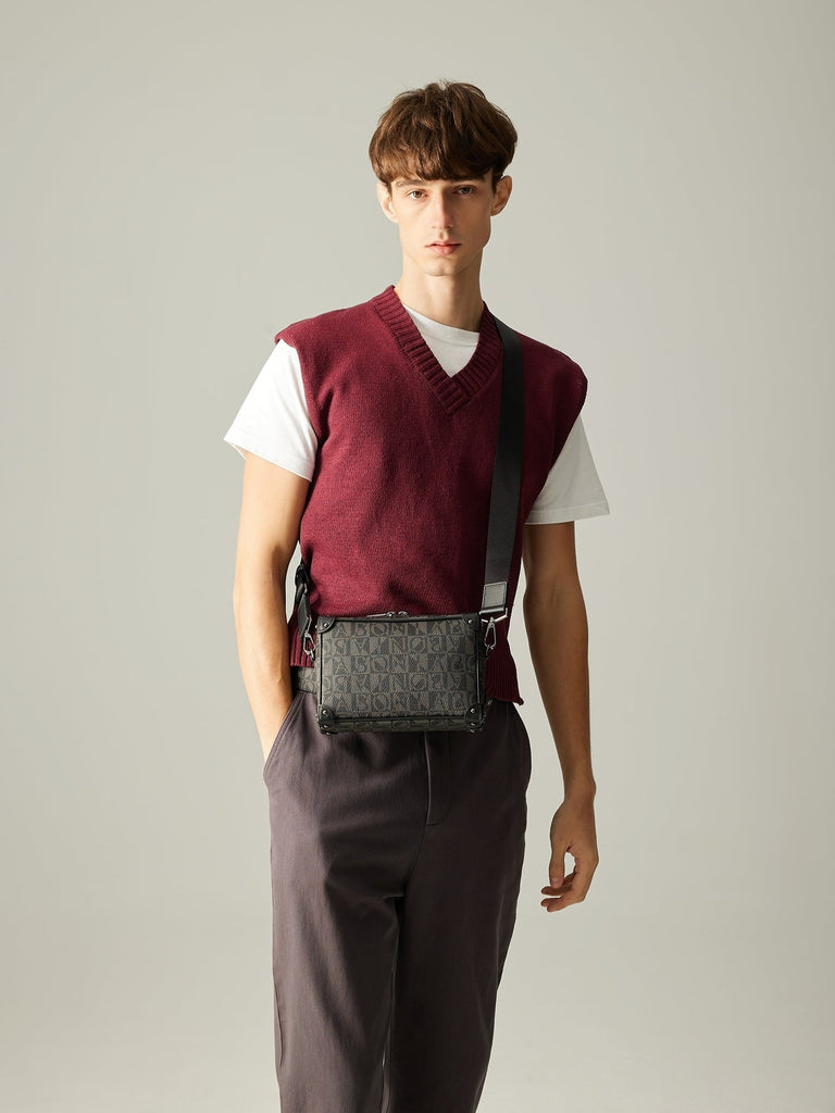 Dario Monogram Crossbody Bag - BONIA