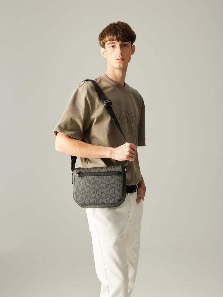 Dario Monogram Crossbody Bag - BONIA