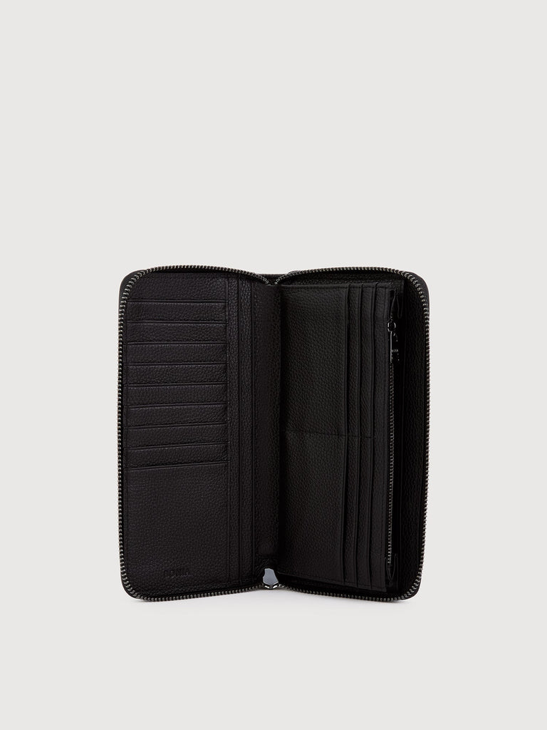 Dario Monogram Zipper Long Wallet - BONIA