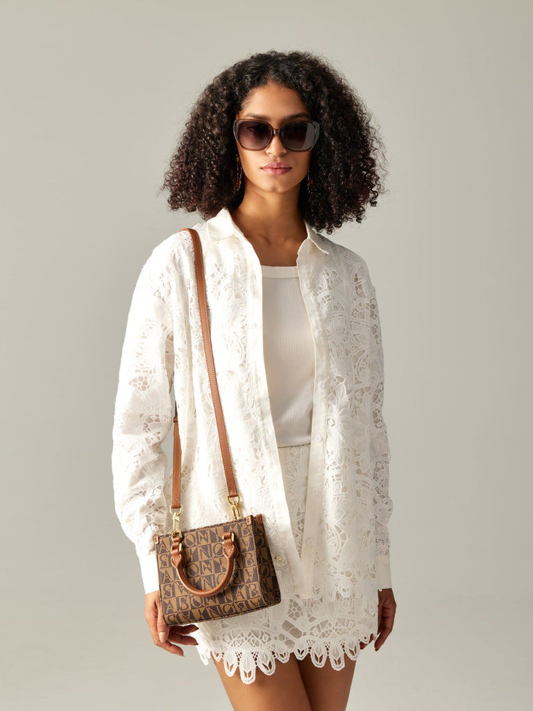 Eterna Monogram Crossbody Bag - BONIA