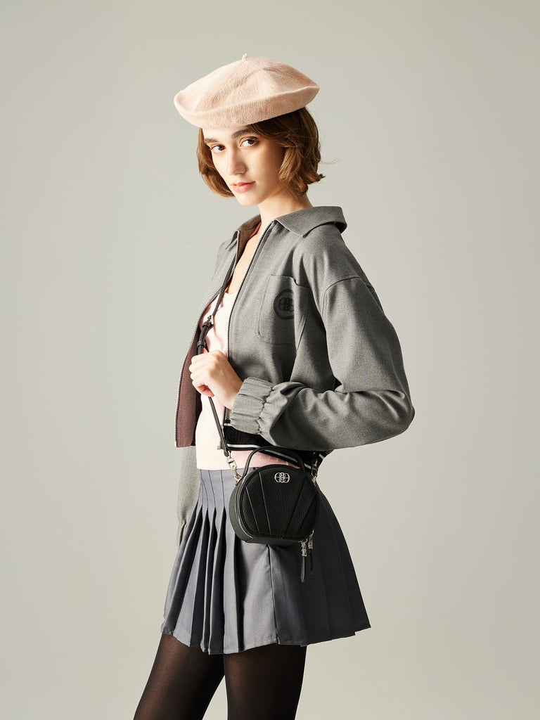 Everyday Croissant Wallet On Strap - BONIA