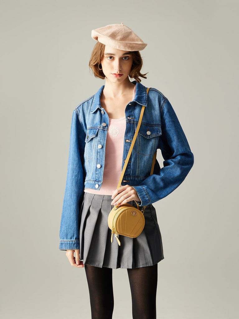 Everyday Croissant Wallet On Strap - BONIA