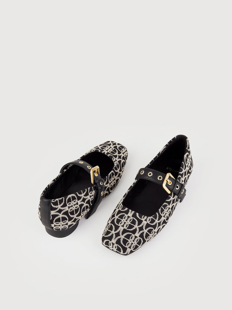 Greta Jacquard Maryjane Ballerinas - BONIA