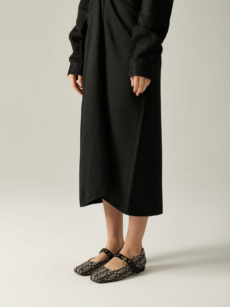 Greta Jacquard Maryjane Ballerinas - BONIA