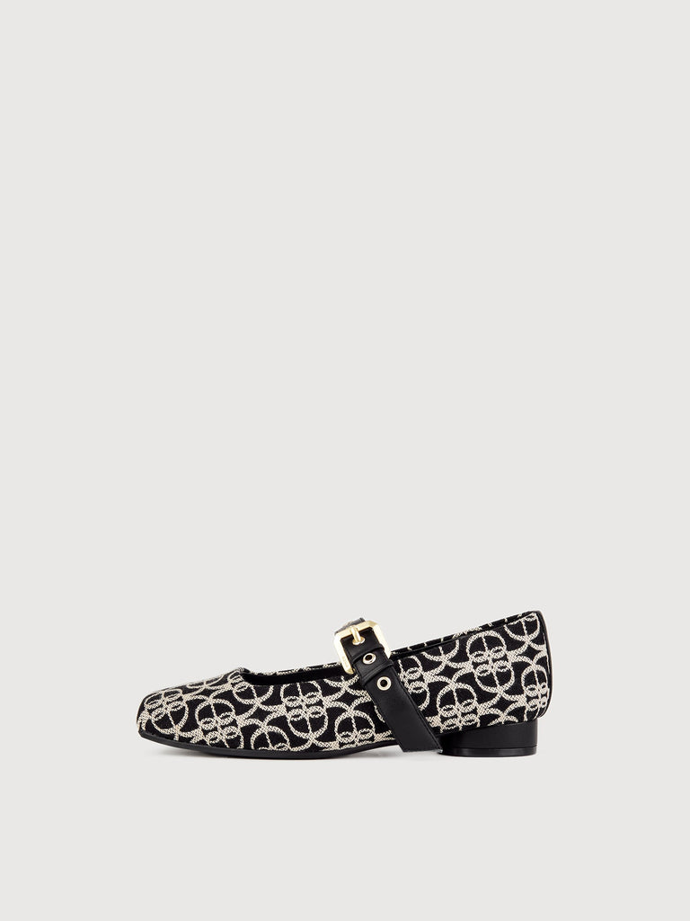 Greta Jacquard Maryjane Ballerinas - BONIA