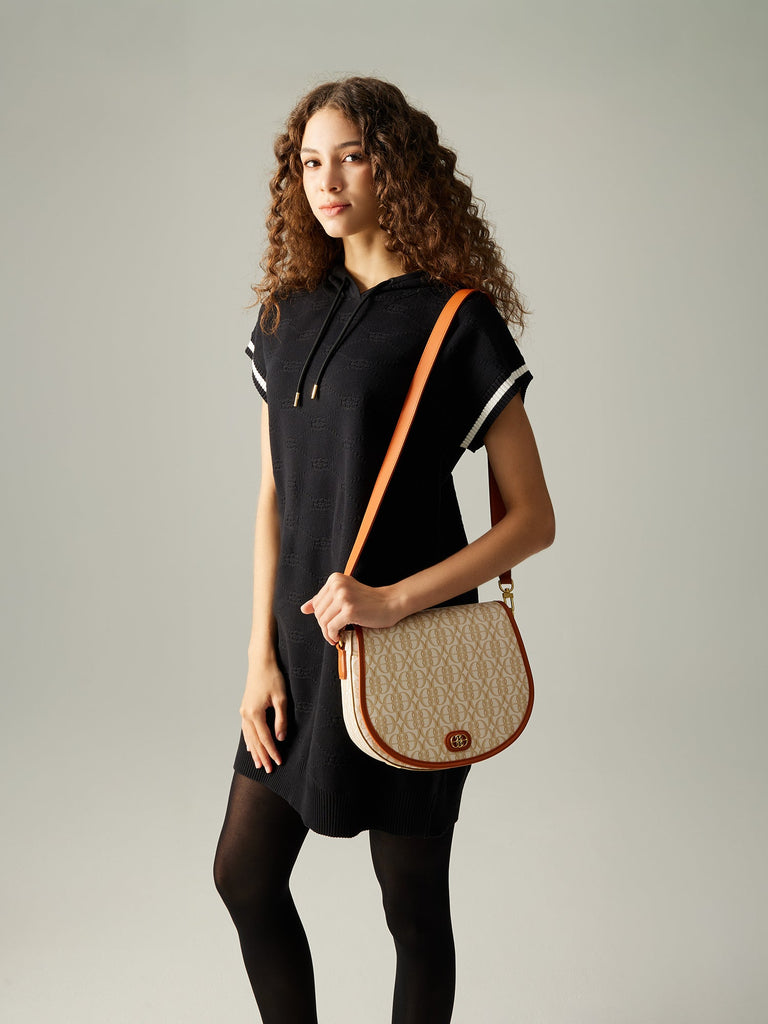 La Luna Monogram Crossbody Bag - BONIA