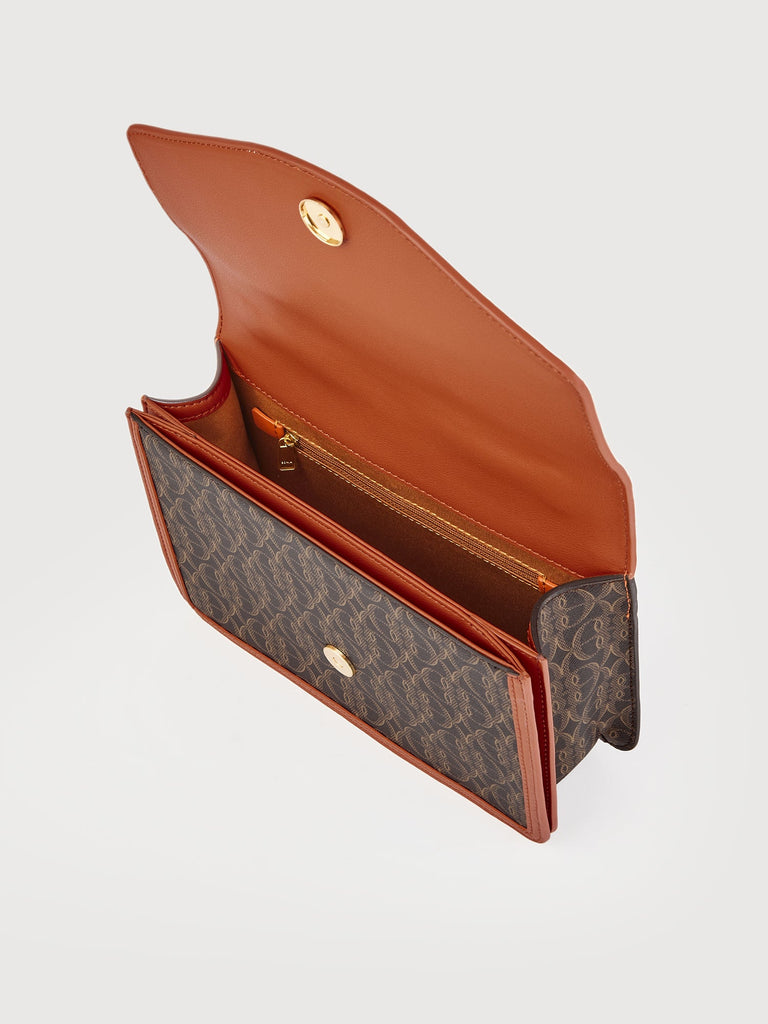 La Luna Monogram Satchel Bag - BONIA