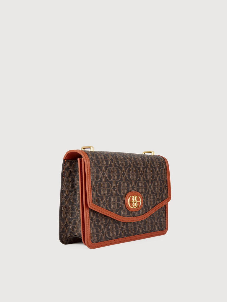 La Luna Monogram Satchel Bag - BONIA