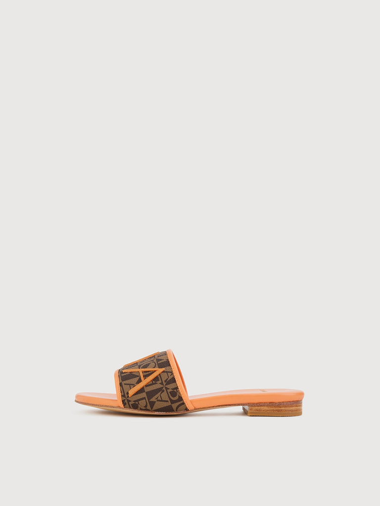 Mare Monogram Slide Sandals - BONIA