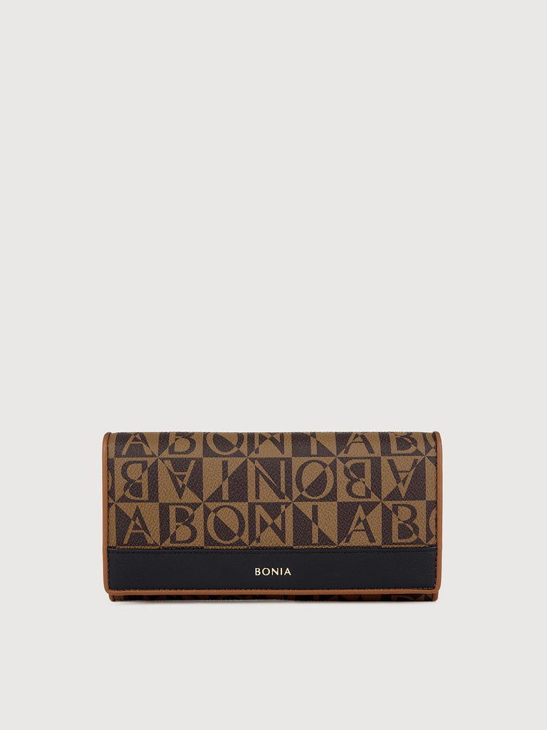 Milagros Monogram Bifold Long Wallet - BONIA