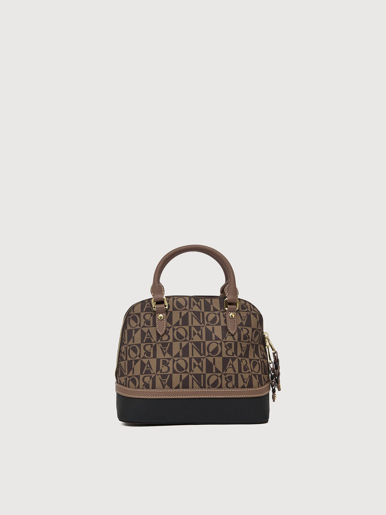 Milagros Monogram Satchel Bag - BONIA