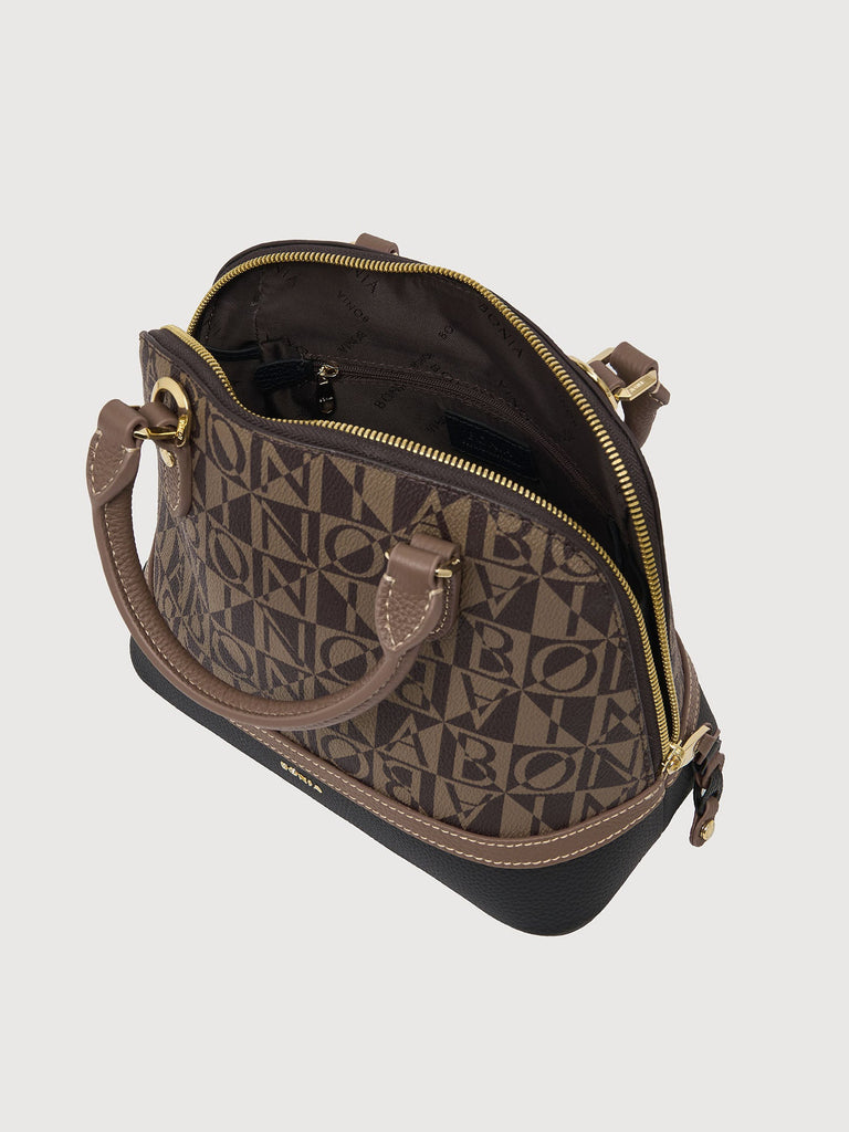 Milagros Monogram Satchel Bag - BONIA