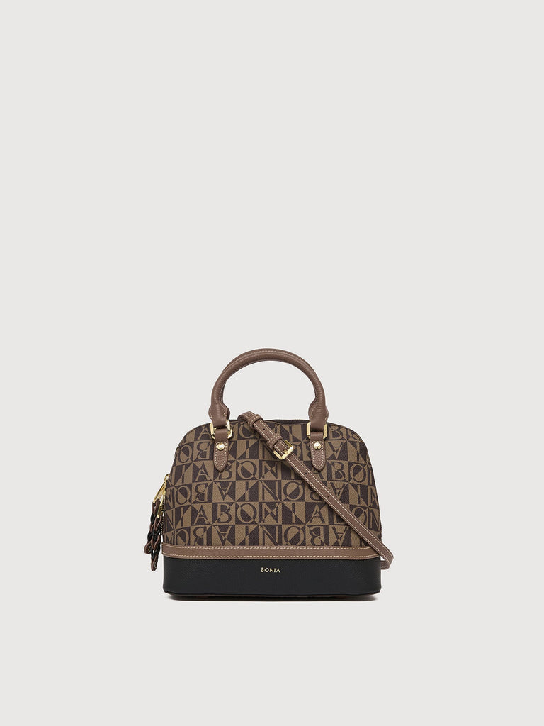 Milagros Monogram Satchel Bag - BONIA