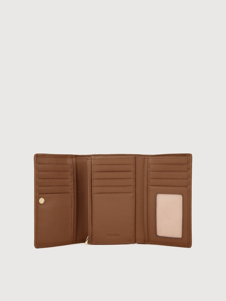 Milagros Monogram Trifold Short Wallet - BONIA