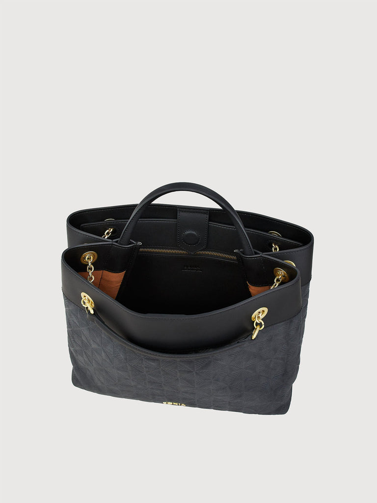 Mira Monogram Satchel Bag - BONIA