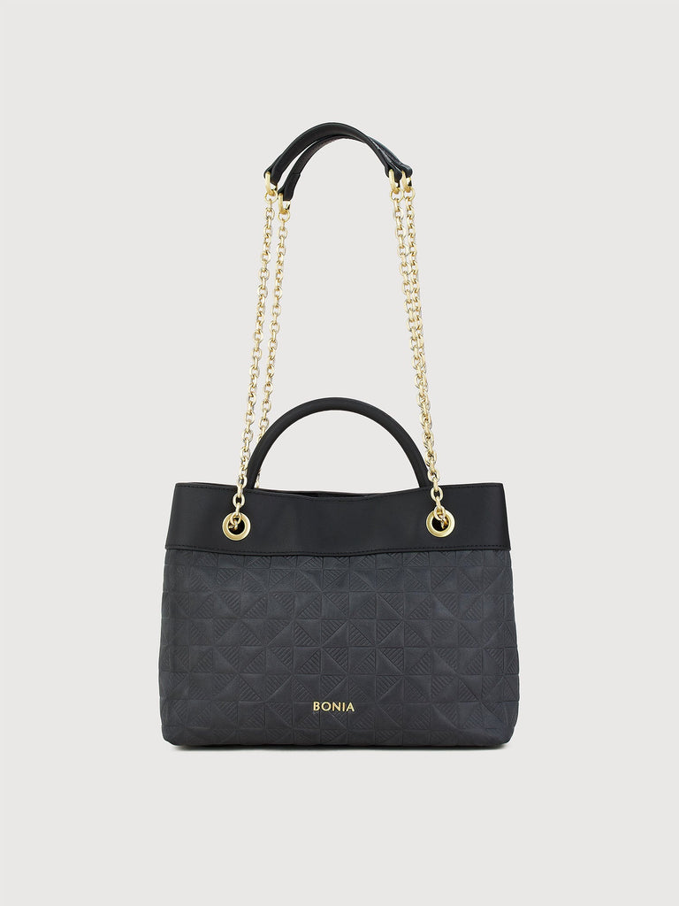Mira Monogram Satchel Bag - BONIA
