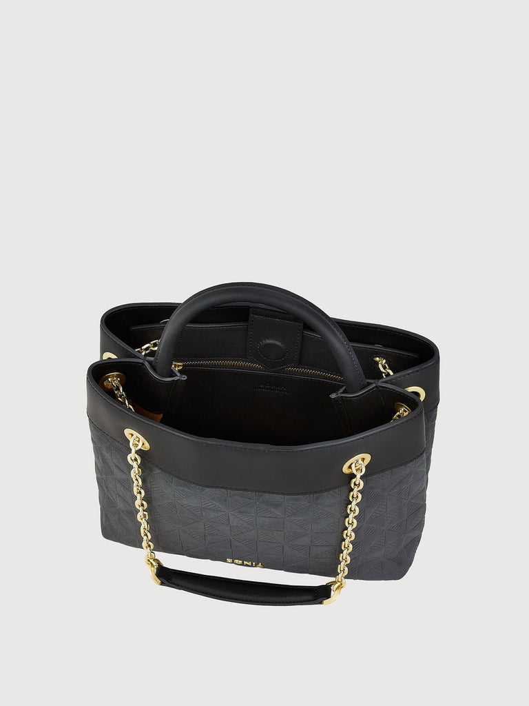 Mira Monogram Satchel Bag - BONIA