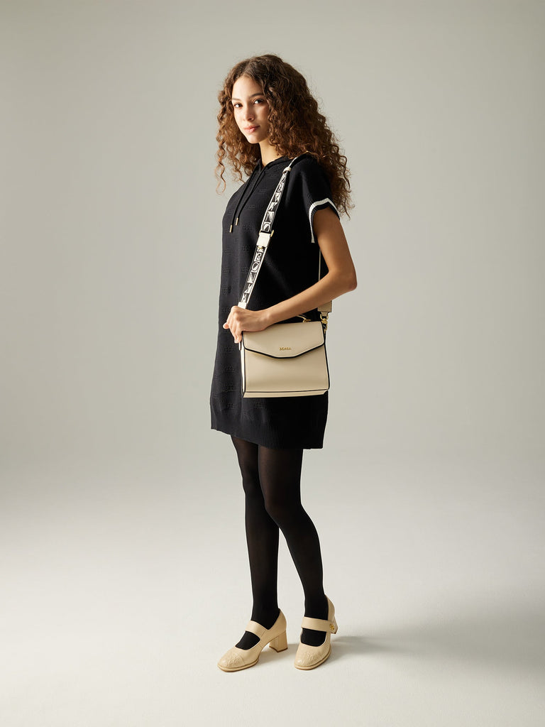 Monochrome Satchel Bag - BONIA