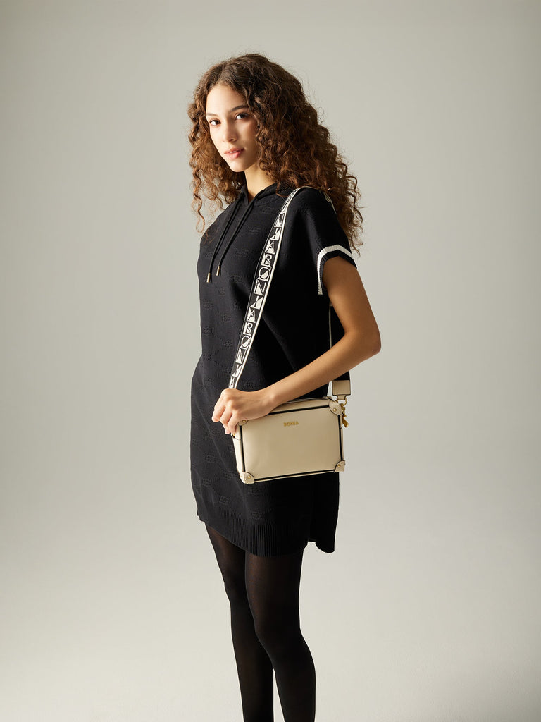 Monochrome Small Crossbody Bag - BONIA