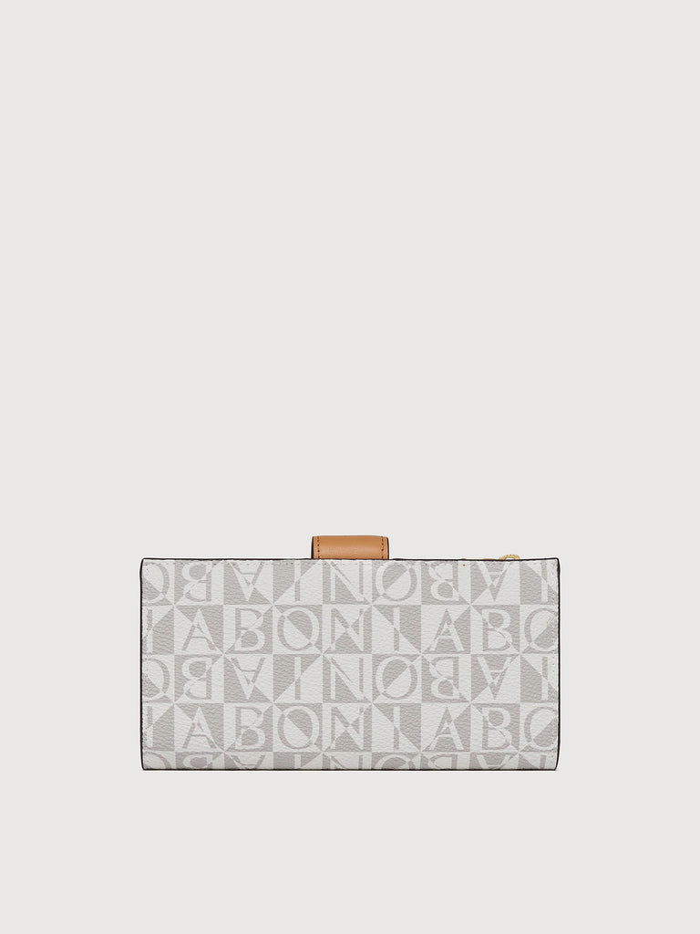 Monogram Bifold Long Wallet - BONIA