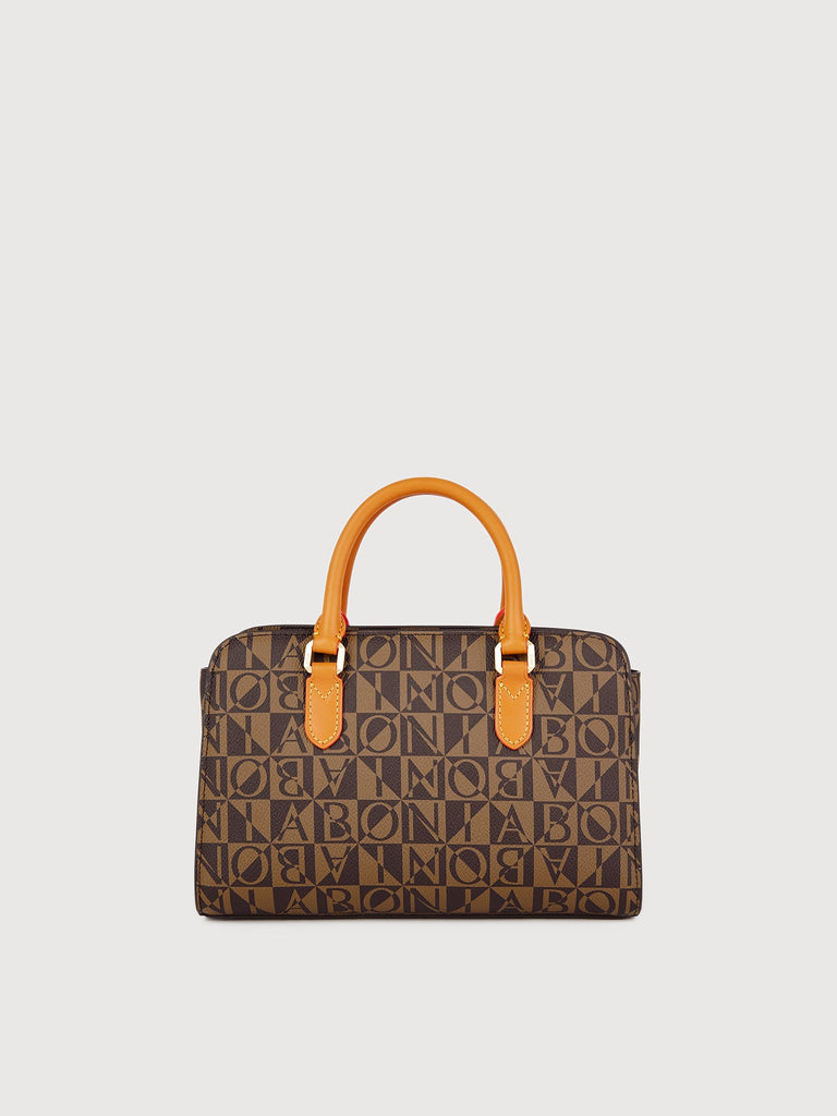Monogram Satchel Bag - BONIA