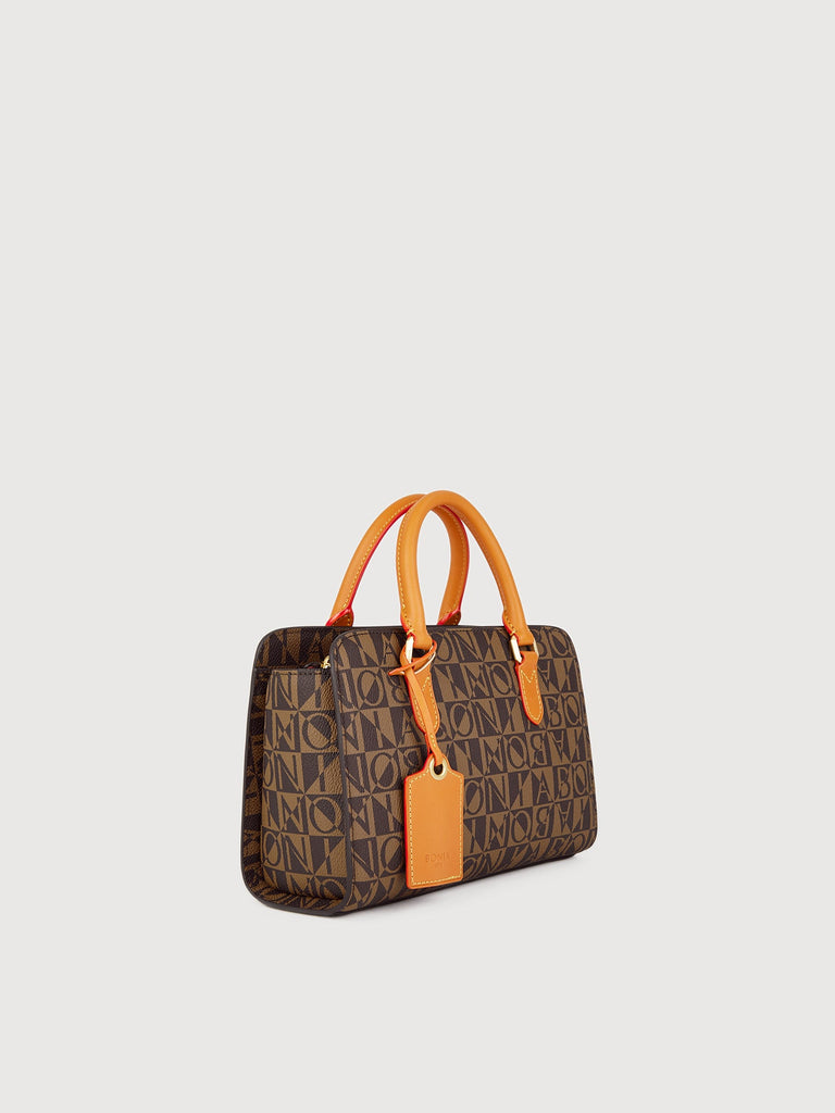 Monogram Satchel Bag - BONIA