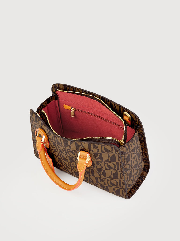 Monogram Satchel Bag - BONIA