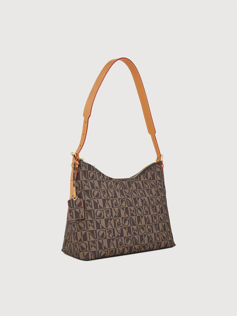 Monogram Shoulder Bag - BONIA