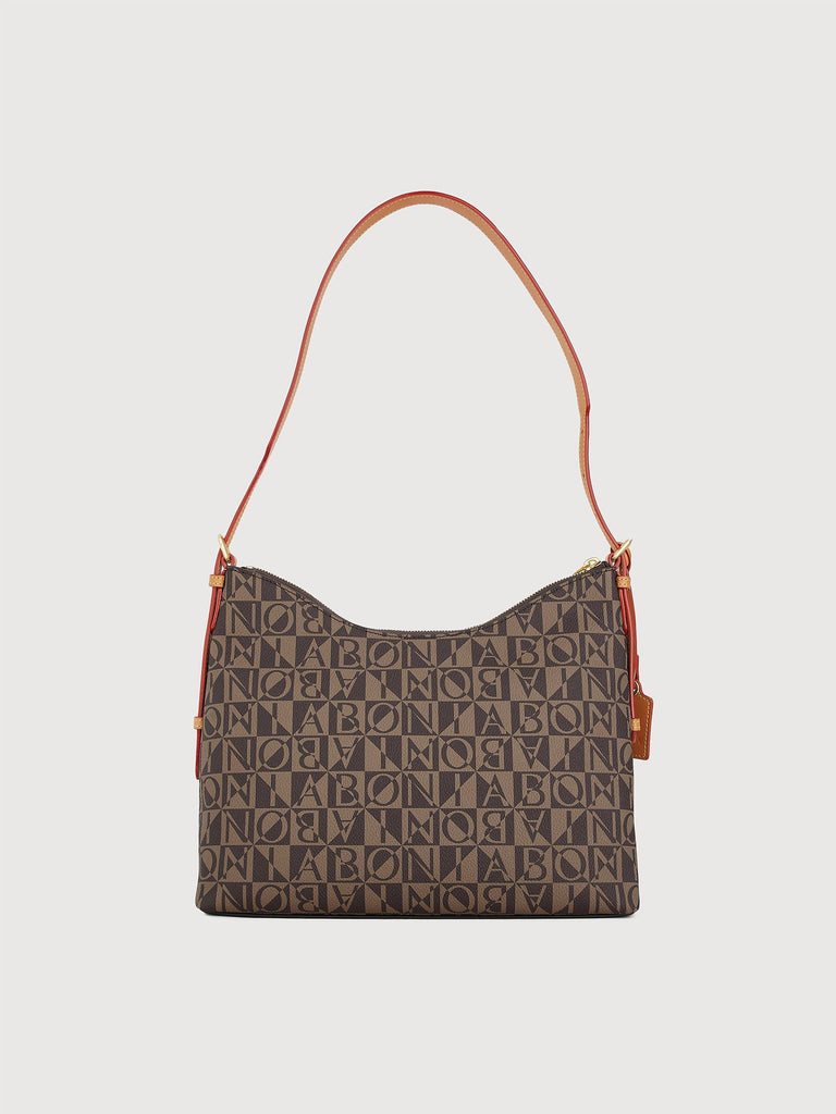 Monogram Shoulder Bag - BONIA
